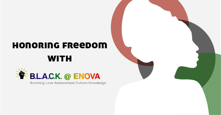 Honoring Freedom with Black @ Enova